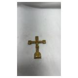 Knights of Columbus Brass Crucifix - New Haven