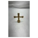 Knights of Columbus Brass Crucifix - New Haven