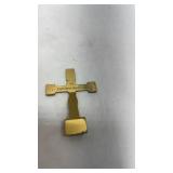 Knights of Columbus Brass Crucifix - New Haven