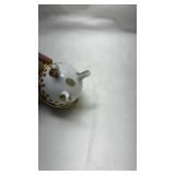 Hand-Painted Porcelain Egg Trinket Box
