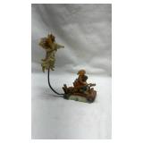 Decorative Angel and Children Figurine
