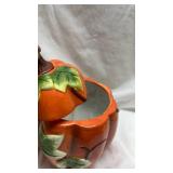 Decorative Ceramic Pumpkin Cookie Jar