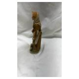 Traditional Porcelain Farm Figure with Bunny