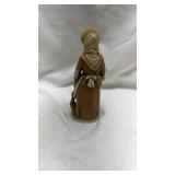 Traditional Porcelain Farm Figure with Bunny