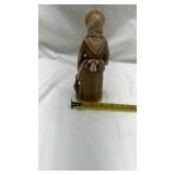 Traditional Porcelain Farm Figure with Bunny