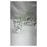 Herb Garden Glass Pitcher and Tumbler Set