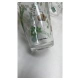 Herb Garden Glass Pitcher and Tumbler Set