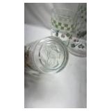 Herb Garden Glass Pitcher and Tumbler Set