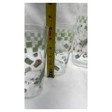Herb Garden Glass Pitcher and Tumbler Set