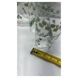 Herb Garden Glass Pitcher and Tumbler Set