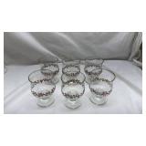 Holiday Holly Stemware Set 6