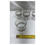 Holiday Holly Stemware Set 6