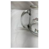 Holiday Holly Glass Punch Cups Set of 15