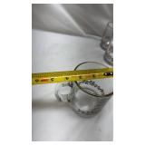 Holiday Holly Glass Punch Cups Set of 15