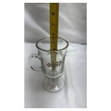 Holiday Holly Irish Coffee Glass Set of 12