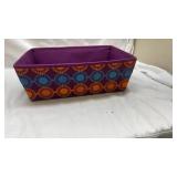 Retro Floral Storage Basket