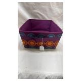 Retro Floral Storage Basket