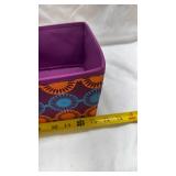 Retro Floral Storage Basket