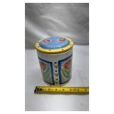 Hausenware Tulip Pattern Ceramic Canister