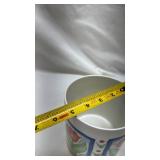 Hausenware Tulip Pattern Ceramic Canister