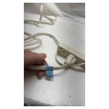 3-Outlet Power Extension Cord with Blue Label