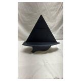 Art Deco Striped Triangle Display Stand