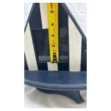 Art Deco Striped Triangle Display Stand