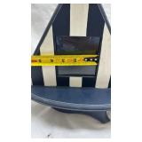 Art Deco Striped Triangle Display Stand