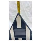 Art Deco Striped Triangle Display Stand