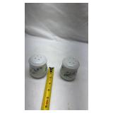 Floral Porcelain Salt and Pepper Shakers