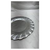 Decorative Aluminum Shell Platter