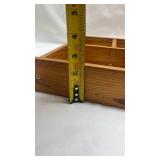 Wooden Heart Cutout Wall Shelf with Hooks