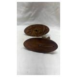 Traditional Wooden Wall Sconce Pair