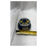 Hand-Painted Mexican Pottery Trinket Box