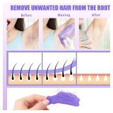 TIKESI Waxing Kit - Wax Warmer for Hair Removal, Hard Wax Kit with 14oz 5 Bags Hard Wax Beans for Full Body, Legs, Face, Eyebrows, Bikini, Brazilian Waxing Kit for Women Men