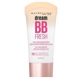 Maybelline Dream Fresh Skin Hydrating BB cream, 8-in-1 Skin Perfecting Beauty Balm with Broad Spectrum SPF 30, Sheer Tint Coverage, Oil-Free, Light/Medium, 1 Fl Oz