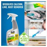 CLR BrandsÂ® Calcium, Lime & Rust Remover, Blasts Calcium, Dissolves Lime Deposits, Zaps Stubborn Rust Stains and Hard Water Deposits, 22 Ounce Spray Bottle (Pack of 1)