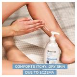 Aveeno Eczema Therapy Daily Moisturizing Body Cream for Sensitive Skin, Soothing Eczema Relief Cream, Colloidal Oatmeal & Ceramide for Dry & Itchy Skin, Steroid- & Fragrance-Free, 7.3 oz
