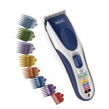 Wahl Color Pro Cordless Rechargeable Hair Clipper & Trimmer Easy Color-Coded Guide Combs - for Men, Women, & Children Model 9649P