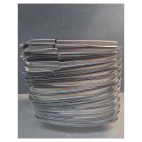 Forum 10 3 Compartment Black Deep Square Base Container - 40 ct