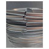 Forum 10 3 Compartment Black Deep Square Base Container - 40 ct