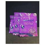 Amope PediMask 20-Minute Foot Mask, Intensely Moisturizing Socks, Rejuvenates & Soothes, Self-Care, w/ Lavender Oil, Urea, a Blend of Moisturizers & Vitamin Complex for Long Lasting Hydration,