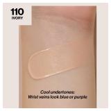 Revlon Liquid Foundation, ColorStay Face Makeup for Combination & Oily Skin, SPF 15, Medium-Full Coverage with Matte Finish, 110 Ivory, 1 Fl Oz