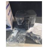 Waterpik ION Professional Water Flosser, Rechargeable and Portable for Teeth, Gums, Braces, 10 Settings, 7 Flossing Tips For Multiple Users And Needs, ADA Accepted, WF-12 Black