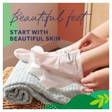 AmopÃ© Pedi Mask 20-Minute Foot Mask, Intensely Moisturizing Socks, Paradise Found with Coconut Oil, Urea & Vitamin Complex for Long Lasting Hydration, No Added Fragrance, 3 pair