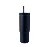 Owala 24oz Stainless Steel Straw Tumbler (SEE DESCRIPTION) - Very Very Dark
