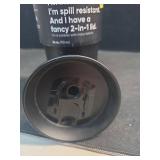 Owala 24oz Stainless Steel Straw Tumbler (SEE DESCRIPTION) - Very Very Dark