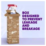 Windex Glass and Window Cleaner Spray Bottle, Ammonia Free, Packaging Designed to Prevent Leakage and Breaking, Surface Cleaning Spray, Crystal Rain Scent, 23 Fl Oz