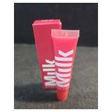 Milk Makeup Balmade Electrolyte Lip Balm Hydrating, Sheer Gloss Nourishes + Replenishes Moisture Clean, Vegan Formula with High-Shine Finish Werk Out (Dusty Rose, Melon Punch), 0.4oz