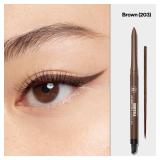 Revlon ColorStay Pencil Waterproof Eyeliner, Smudge-Proof, Eye Makeup with Built-In Sharpener, Stocking Stuffer for Women, 203 Brown, 0.01 oz